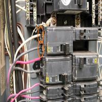 Undersized wiring observed for 50 amp (AWG Copper) during home inspection in Spring, TX 