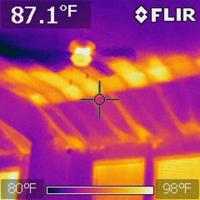 Missing and/or compressed insulation found in ceiling and knee wall during  